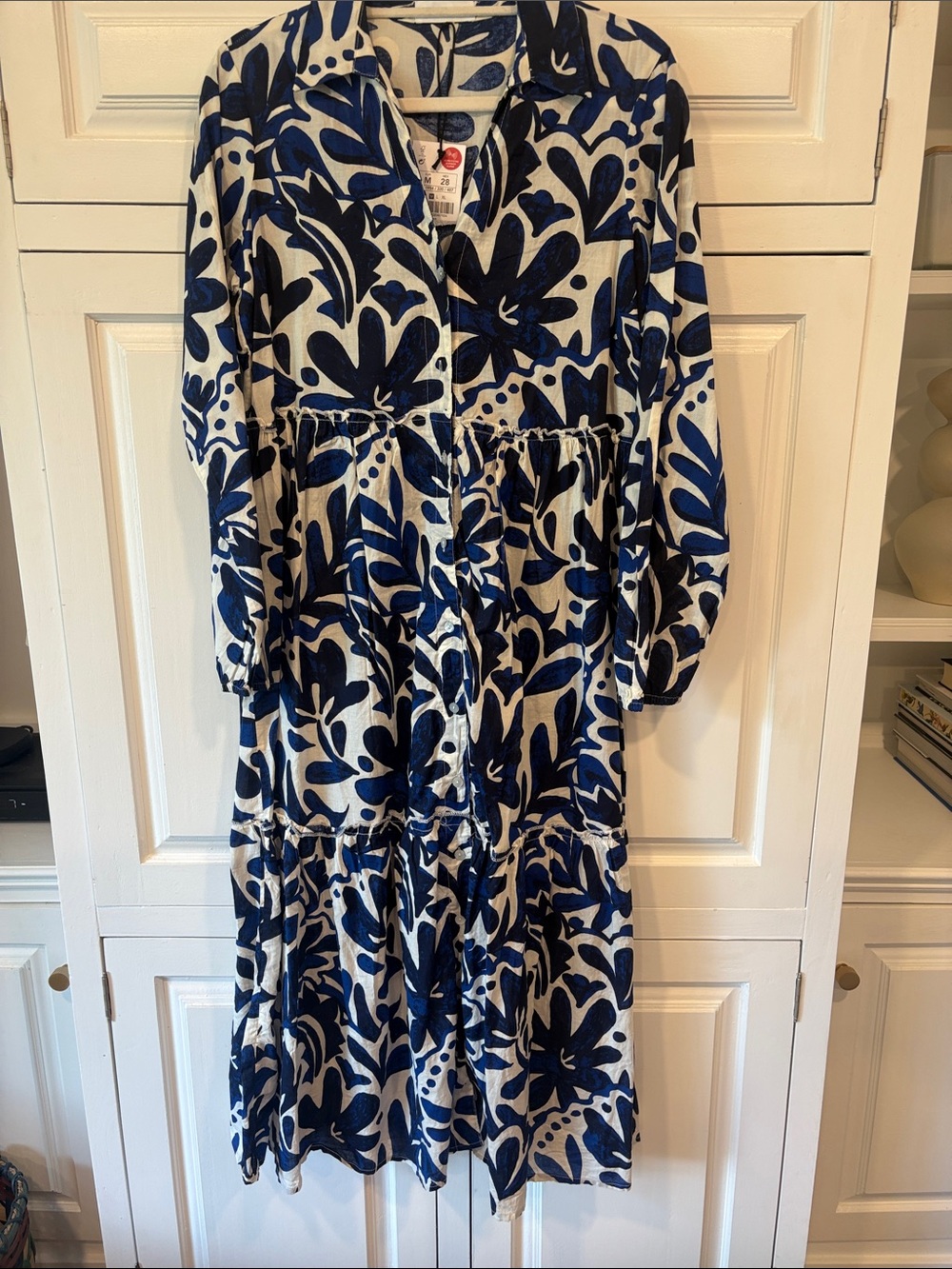 NWT Lefties Long Sleeve Maxi Dress